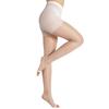 Summer Nylon Sheer Stockings Open Toe Design For Women Lightweight Control Top Tights Toeless Nonslip Pantyhose Hosiery