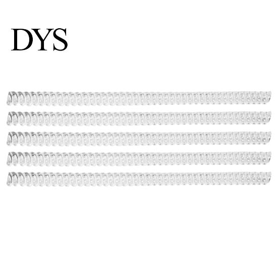 Ring Size Adjuster 5Pcs/Set Invisible Soft Texture Comfortable Wearing Tightener Jewelry Guard Spiral Silicone for Loose Rings