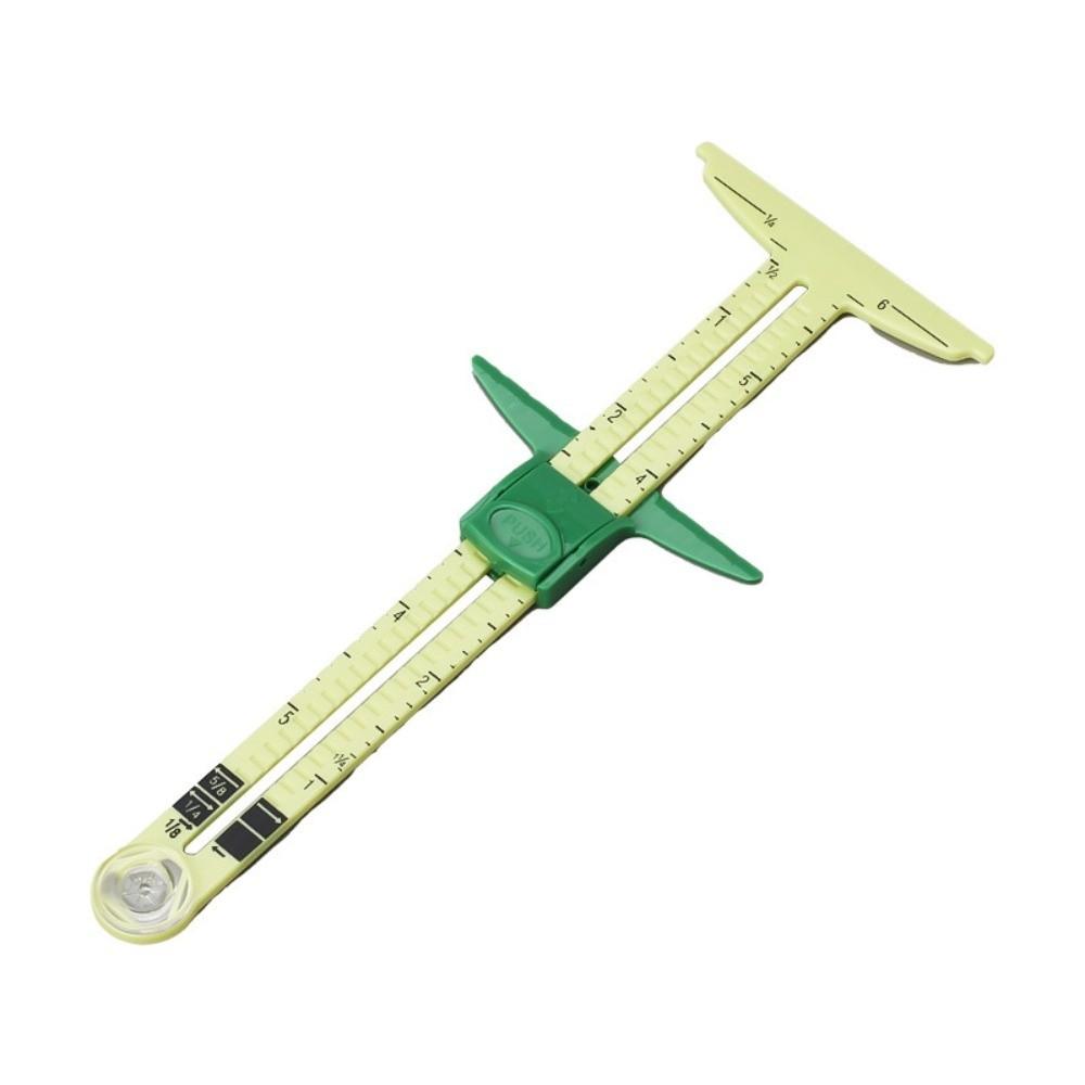 Sliding Gauge Sliding Ruler Multi-Functional Sewing Measuring Tool Sewing Seam Ruler  Tailors
