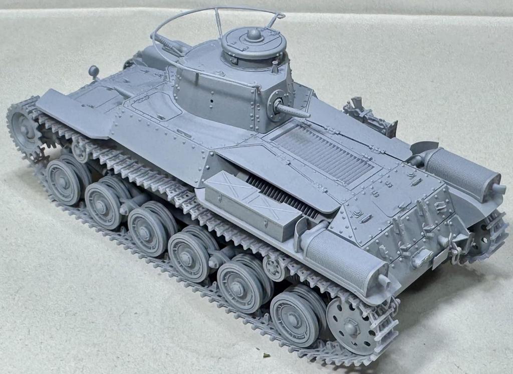 Firestarter 1/48 Japanese Type 97 Chi-Ha Medium Tank (Old Turret, Old Body) 3D Printer Kit (FS-JPN1_48) (Tank)