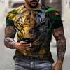 3D Digital Printing Teen Men's Short-sleeve Top, Multifunctional and Breathable
