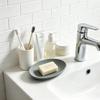 Oval Silicone Draining Soap Dish - Creative Bathroom Soap Storage Rack