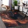 Office Carpet - Fantasy Dragon Pattern, Protect Under Sofa Chairc115