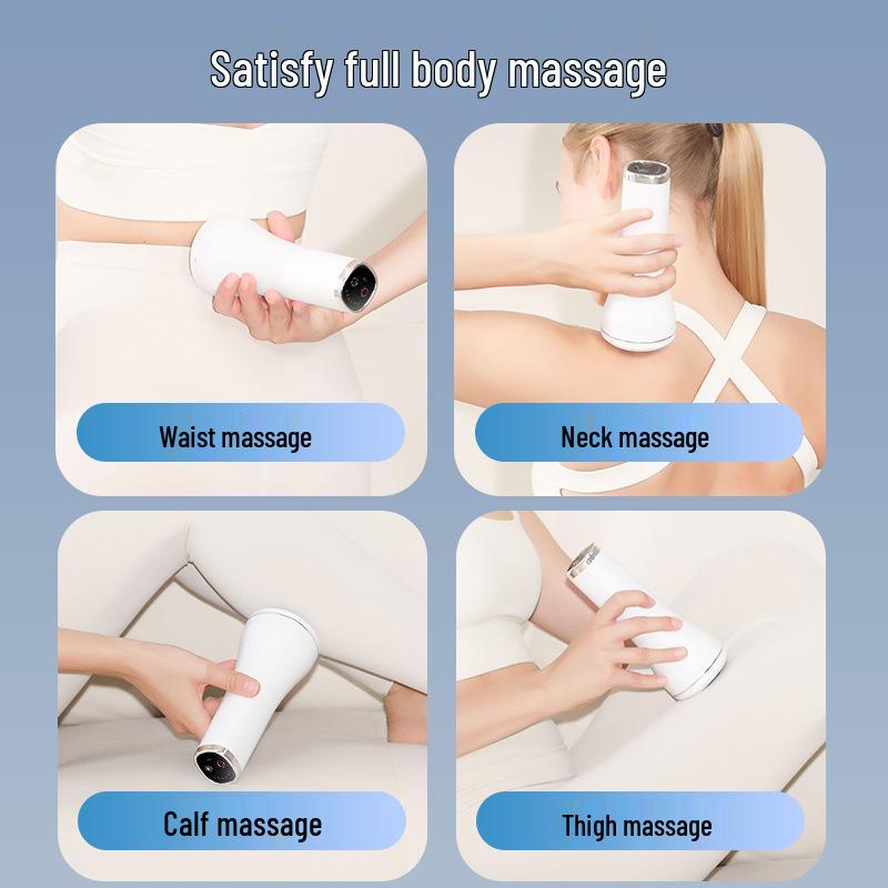 Handheld Full-Body Massager: High-Frequency Vibration for Abdomen, Neck, Waist, and Shoulder Sculpting