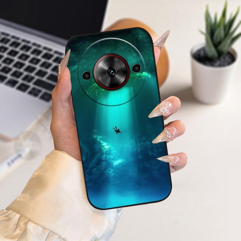 For ZTE Blade A75 5G Case V60 Smart TPU Soft Silicone Cool Phone Cover For ZTE Blade A75 4G Waterproof Bumper Fundas Phone Bags