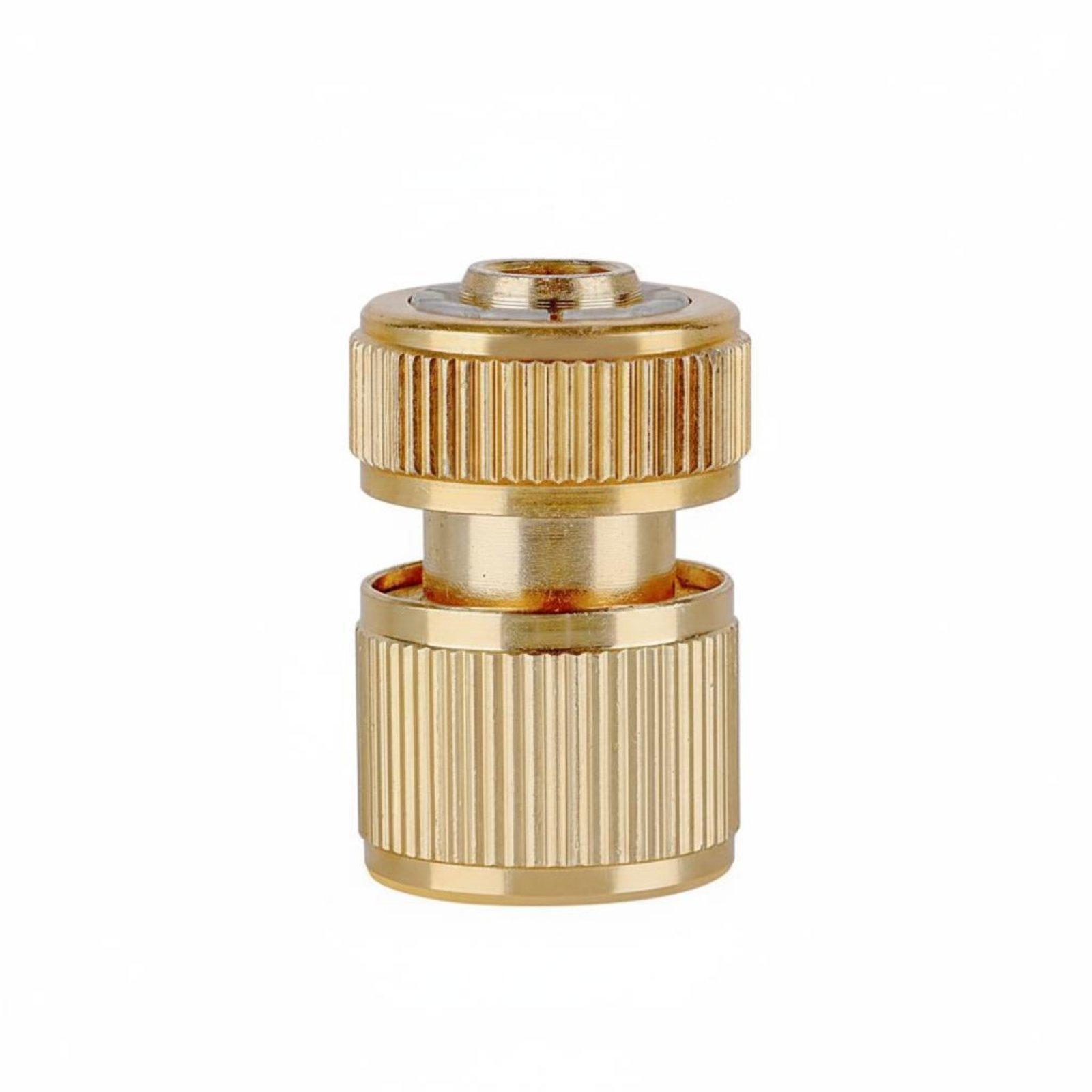 Quick Release Hose Fitting Universal 3/4 Inch Fit Quick Release Hose Adapter Water Pipe Tap Connector for Car Wash, Patio