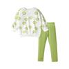 Cute Long Sleeve Cartoon Kids Set - Casual T-Shirt Outfit