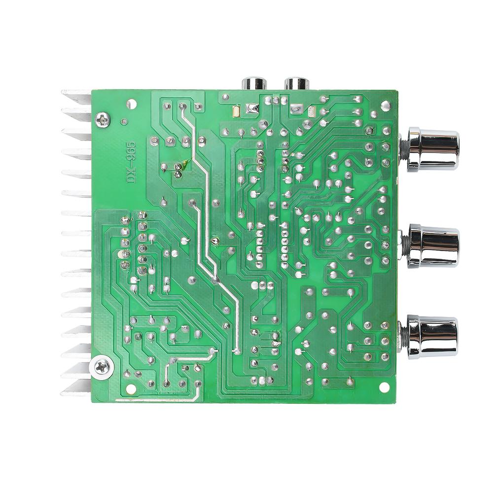 TDA7265 Audio Amplifier Module HiFi Power Amplifier Board 4558 2.0-channel Preamplifier Power Amplifier Board AC 12-15V 40W+40W