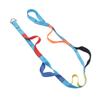 6.56ft Climbing Rope Ladder for Kids 6 Sections Colorful Webbing Climbing Ladder for Outdoor Tree House