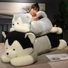 Husky Pillow Super Soft Rag Doll Cute Girl Doll on The Bed Long Pillow Soft Fabric