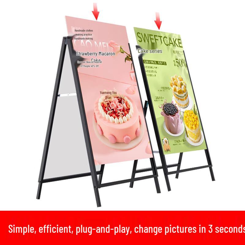 Heavy-Duty Outdoor Portable Poster Stand