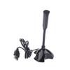 3.5Mm Laptop Microphone Usb Desktop Stand Mic With Holder For Studio Speech Singing Gaming Streaming