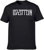 Popular Led Tour Zeppelin T Shirt Men T Shirt Hard and Heavy Metal Music Shirt Top Black