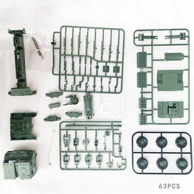 4D Bausatz Modellspielzeug 1/72 Chinesische Pcl-181 Selbstfahrhaubitze Klebstofffreies Schnellbausatzmodell Jungenspielzeug