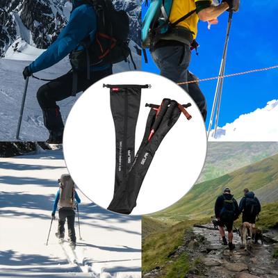 Hiking Patch Pocket Adjustable Portable Trekking Pole Storage Waterproof Hiking Stick Carry Bag for Outdoor Camping Walking
