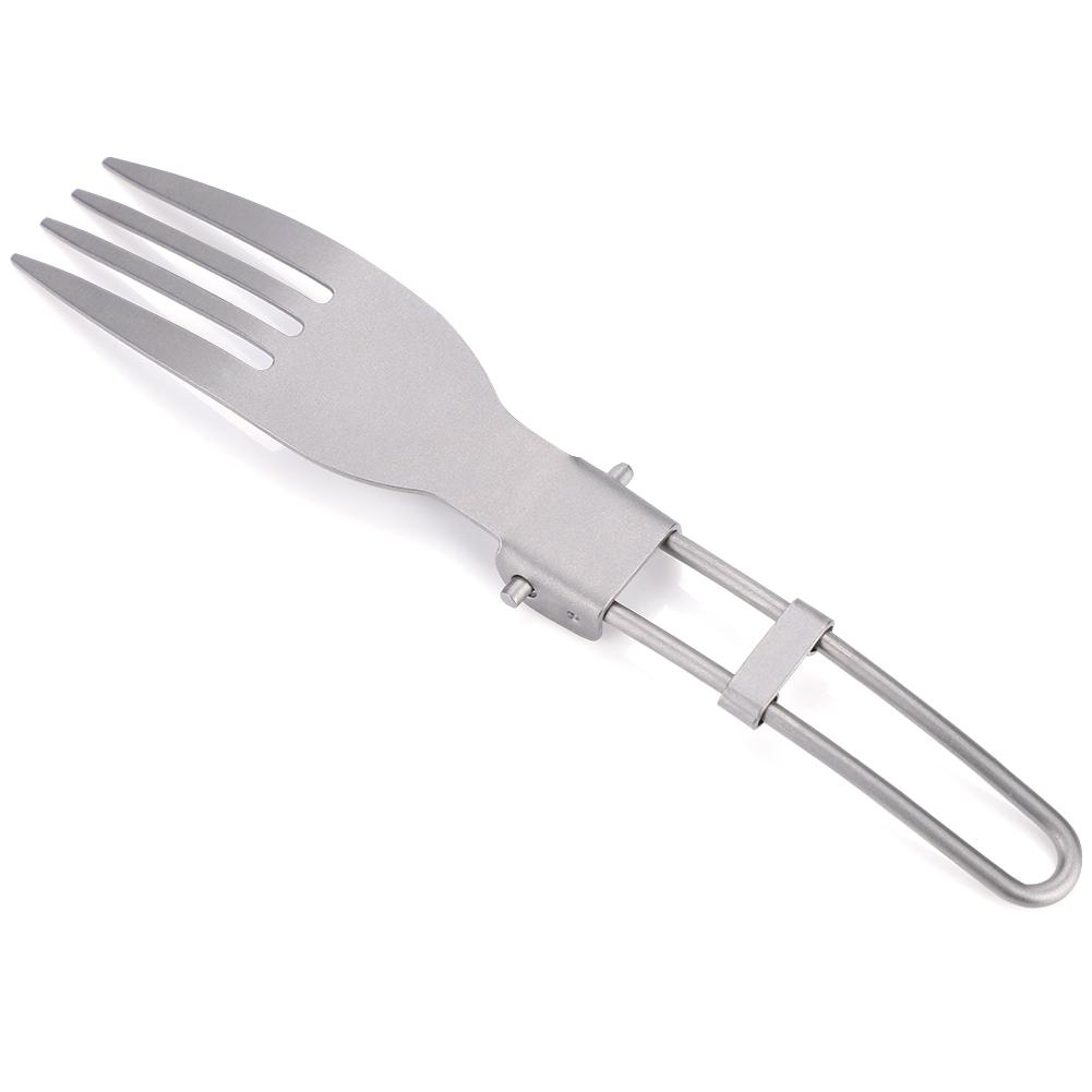 Portable Folding Forks Outdoor Camping Cutlery Travel Tableware(Fork)