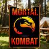 1PC Manta de Exterior Mortal Kombat Ligera de Franela, Suave y Cálida, Para Todas las Estaciones, Exterior, Camping, Sala de Estar, Oficina, L1106117