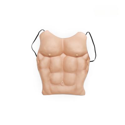 Halloween Costume Masquerade Trick EVA Fake Breasts and Belly Funny Macho Fake Muscles