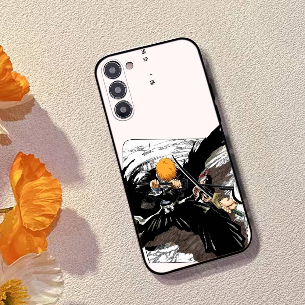 B-Bleachs Kurosaki Ichigo Phone Case Silicone Soft For Samsung Galaxy A73,A72,A71,A70,A53,A52,A51