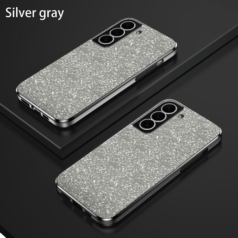 For Samsung Galaxy S22 Plus Luxury Electroplated Glitter Case For Samsung S22 Ultra S22 Soft TPU Bumper Clear Phone Back Cover