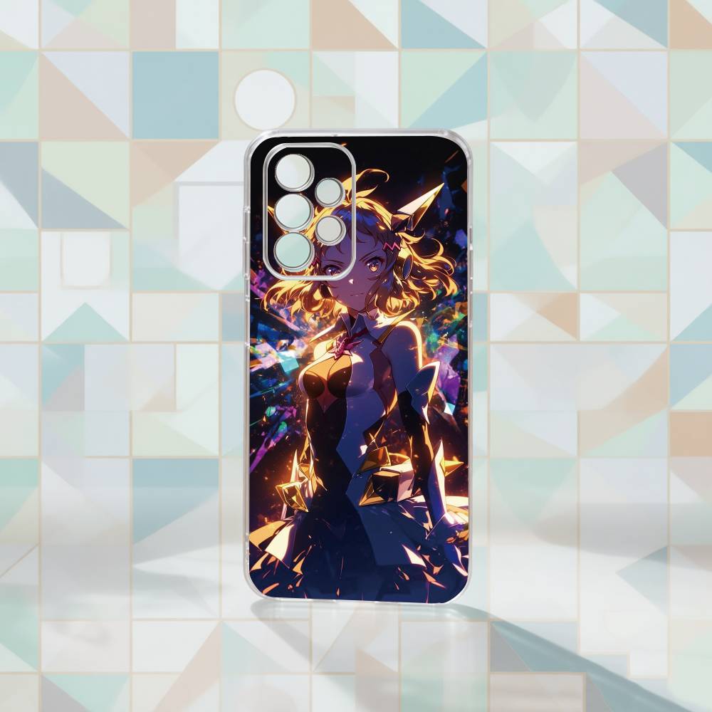 

Senki Zesshou Symphogear Phone Case Transparent Silicone Soft For Samsung S25,S24,S21,S22,S23,S30,Ultra,S20,Plus,Fe Samsung S20fe