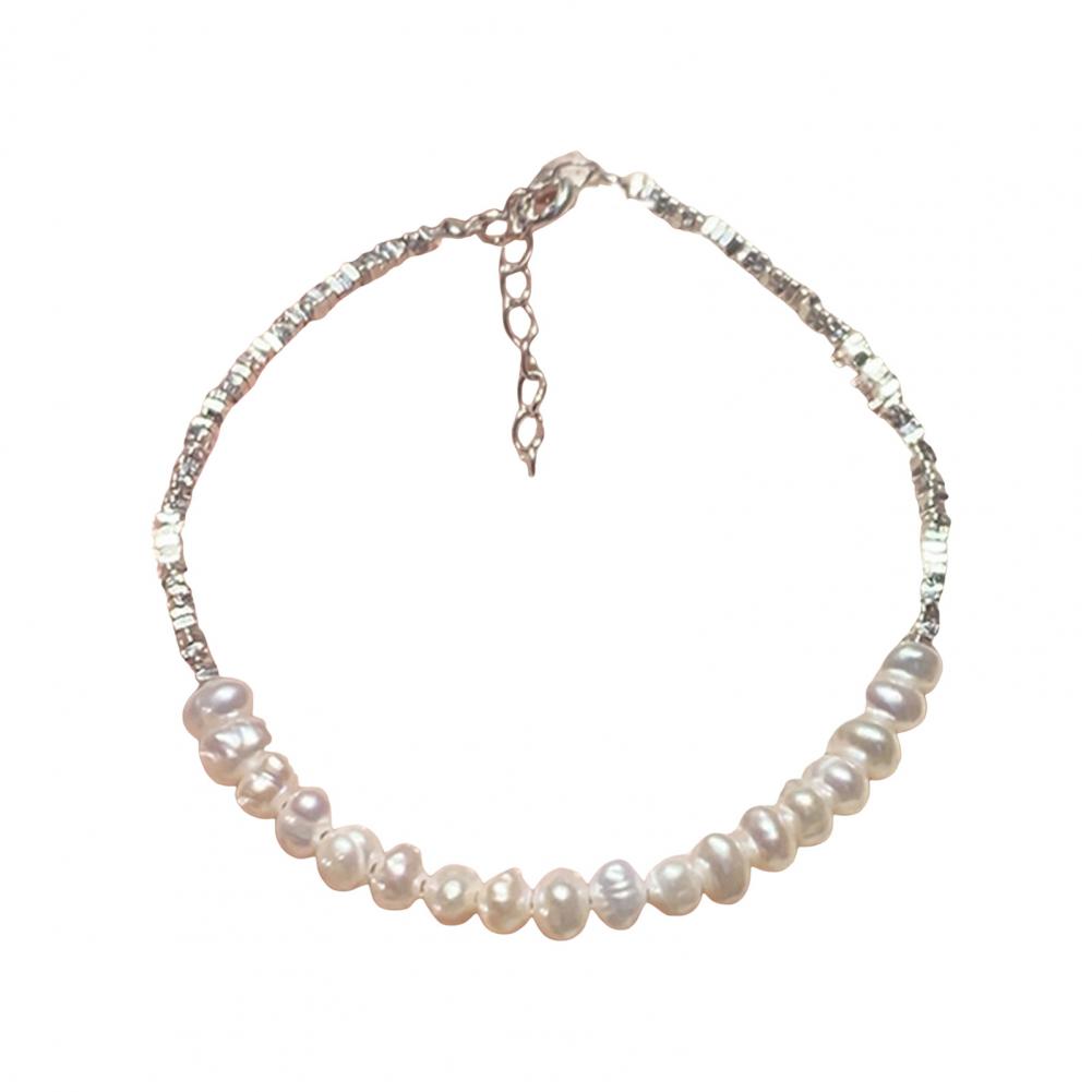 

Женский браслет Элегантный браслет из искусственного жемчуга для женщин Нестандартный дизайн сплава с цветовым соответствием для покупок для женщин