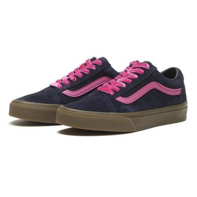 VN000E9T3E0 Old Skool Hairy Suede Navy Pink (Men's)