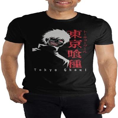 Bioworld Tokyo Ghoul Character Men's Black T-Shirt
