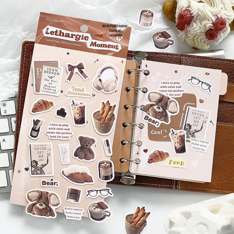 Inspiration Diary Series Letter Stickers: English Decorative Planner Stickers