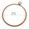 Decorative Crosses Stitching Hoop Embroidery Frame Round Embroidery Hoop Embroidery Circle Rings for Craft Enthusiasts