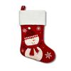 Christmas stockings Santa Claus snowman elk red cartoon Christmas gift stockings decorative candy bag