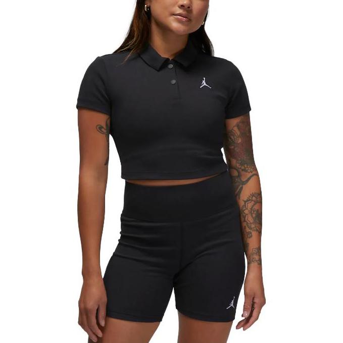 New Jordan Crop Tops Women's Black DZ3333-010