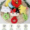 Infant Stroller Toy,Baby Car Seat Toys for Infant Bed Stroller Suitable Pram Crib Plush for Kids Spiral Activity Toy with Rattles and BB Squeaker
