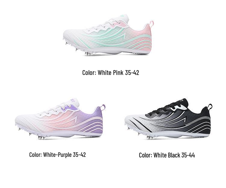 5288 Unisex Track & Field Sprint Shoes - Low-Top Mesh with Iron Spikes for Spring/Summer Competitions