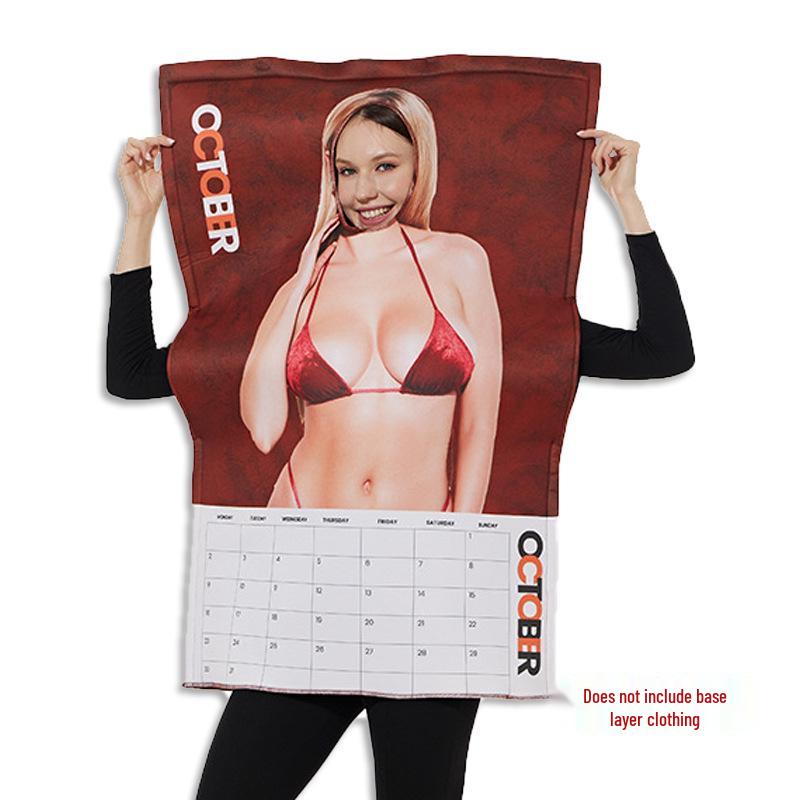 

Evil Funny Halloween Costume: Red/Green, Shark/Salted Fish Design for Men & Women
