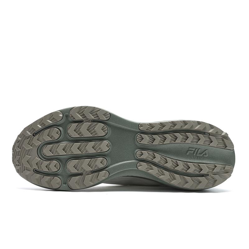 New FILA NUVOLE 3 Cushioning Low top Outdoor Shoes Men's Mercerization Green A12M521207FSA