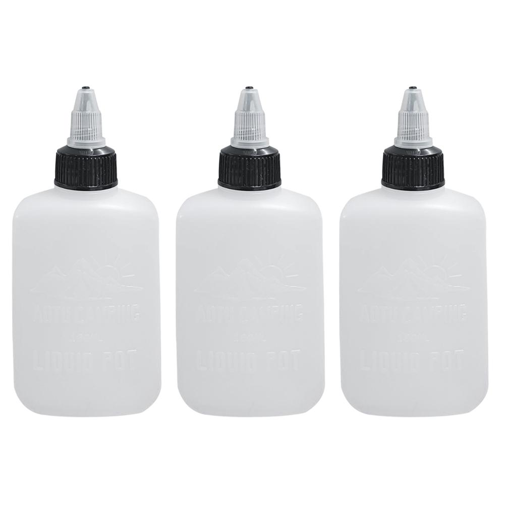 Camping Seasoning Container Dispenser 100ML Portable Sealed Seasoning Bottle Barbecue Sealed Seasoning Container BBQ Accessories