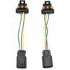 Headlight Conversion Wire Harness Headlight Wire Harness p/lug Kit 2411711 2411712 compatible with the 16-18 To RZR 1000