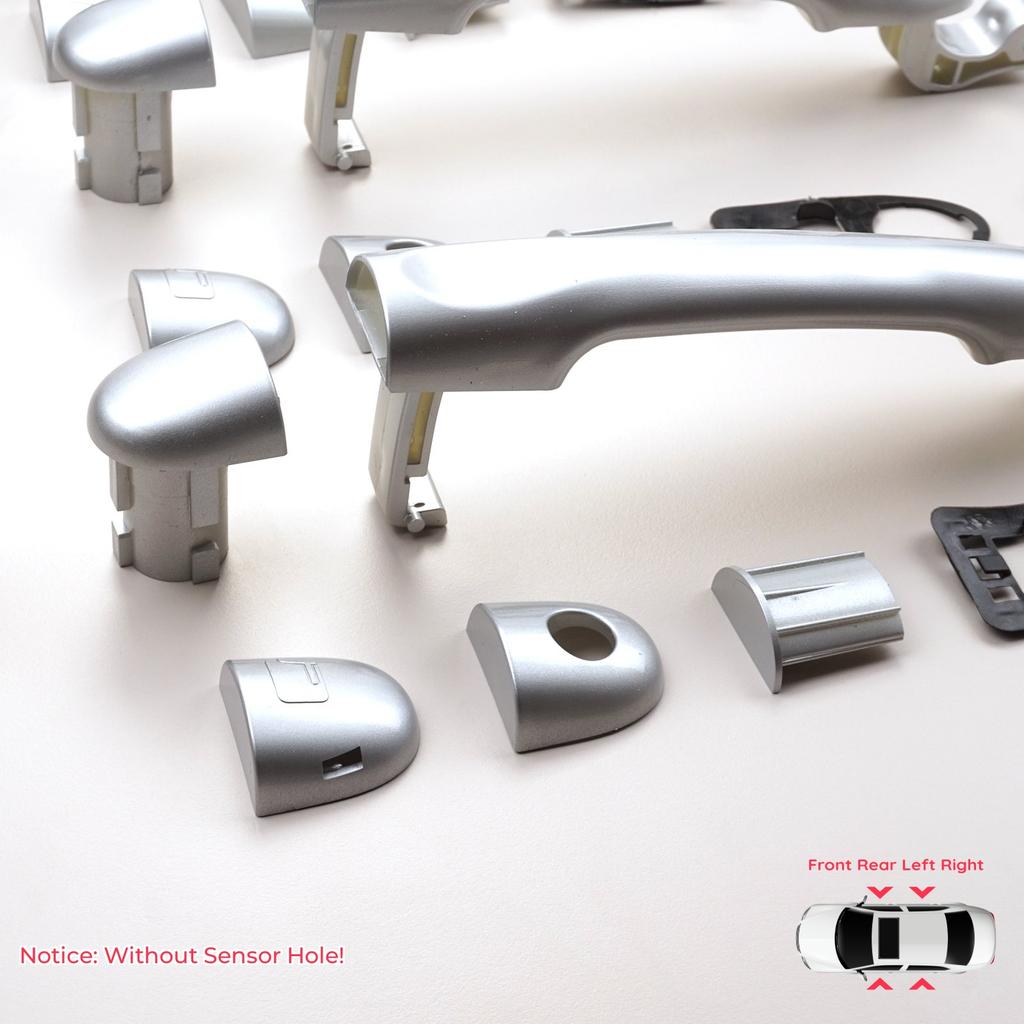 BDP1169-1 4 Stück Außentürgriff Chromfarbe 806B02596R für Renault Fluence Megane 3 Clio 4 Scenic 3 Captur 1