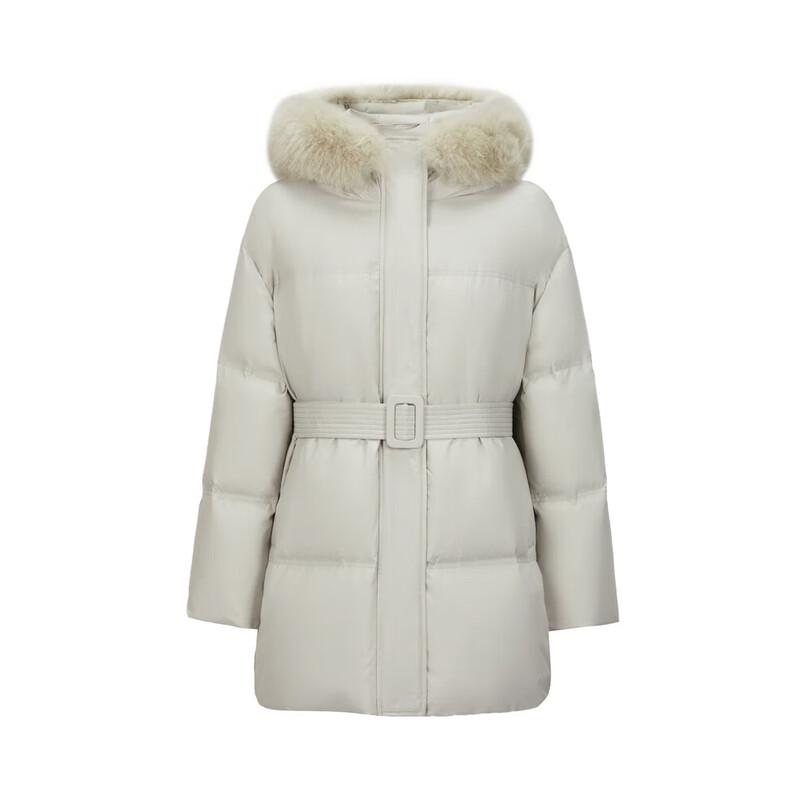 Jiuzi Anna Kou Puffy Fur Collar Women's Duck Down Jacket