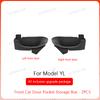 For Tesla Model Y L Launch 2026 Door Side Storage Box Fully Covered Door Storage Tray TPE Front And Rear Door Side Storage Boxes