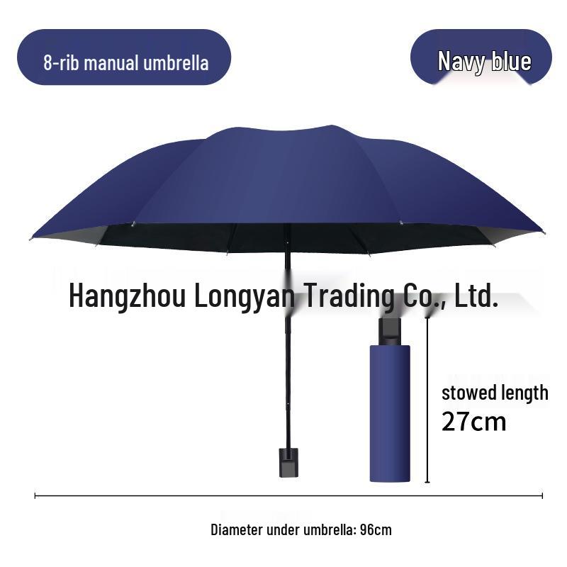 Custom Logo Foldable Sun and Rain Umbrella – Ideal for Corporate Promotions