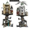Cheapest 4803Pcs Gringotted Wizarding Bank Collectors Edition Building Block Model Birthday Christmas Gifts