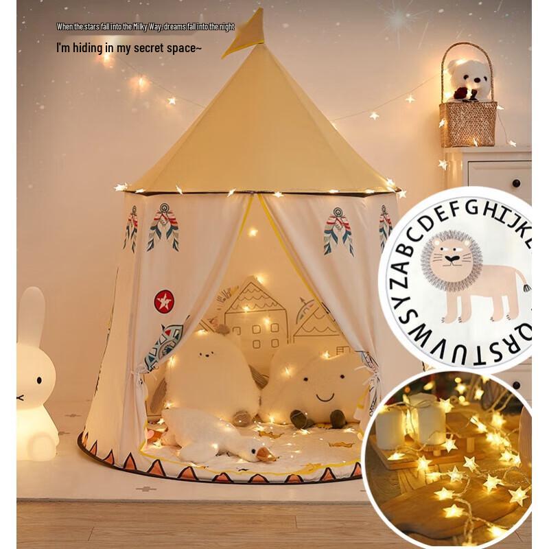 Kids Indoor Princess Play Tent