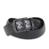 Leather Genuine LEATHER [Orobianco] Belt, Belt, Leather, BELT, Black, ORB-011200