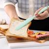 Raschietto per crema in silicone per uso alimentare, spatola per dolci lunga, tutto in uno, strumento da cucina resistente al calore