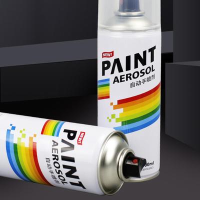 Outdoor Spray Paint 400ml Paint Basecoat Fast-Drying Coating Aerosol Can For Tire Artwork Motorcycle Furniture Car Care