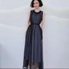 Summer 2023 Ruffled Collar Sleeveless Dress
