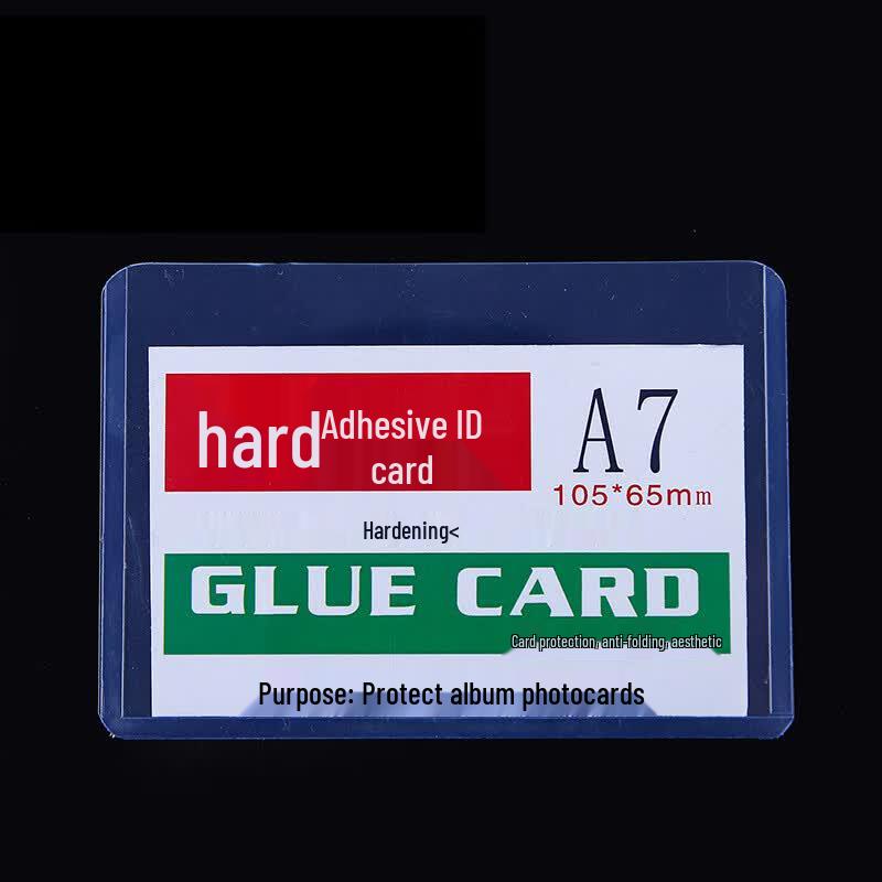 A7 Hard Plastic Card Holders (20-Pack)