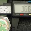 SEIKO 5 AUTOMATIC VINTAGE JAPAN MENS GREEN COLOR DIAL WATCH a701561-5